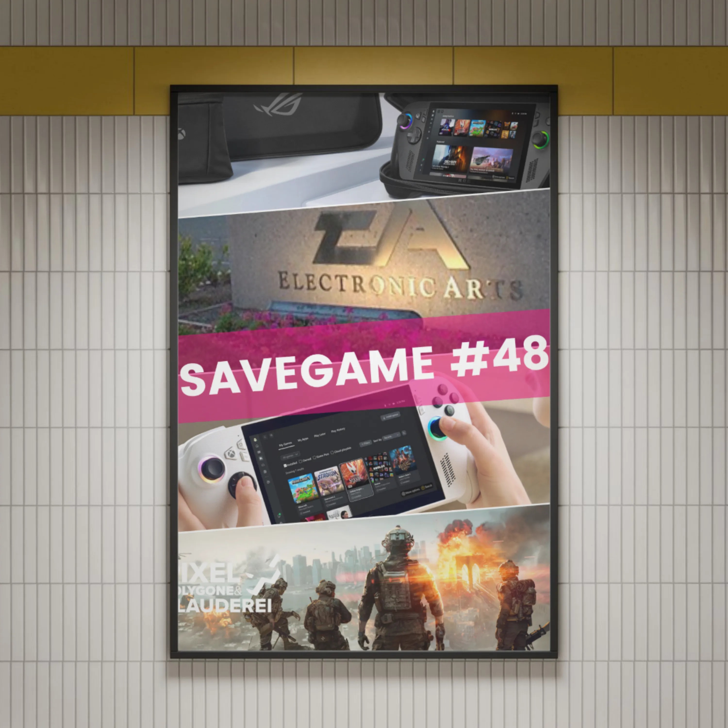 Der Wandel in der Gaming-Industrie: EA zum Verkauf & Xbox mit TikTok als Konkurrenz – Savegame #48 episode artwork