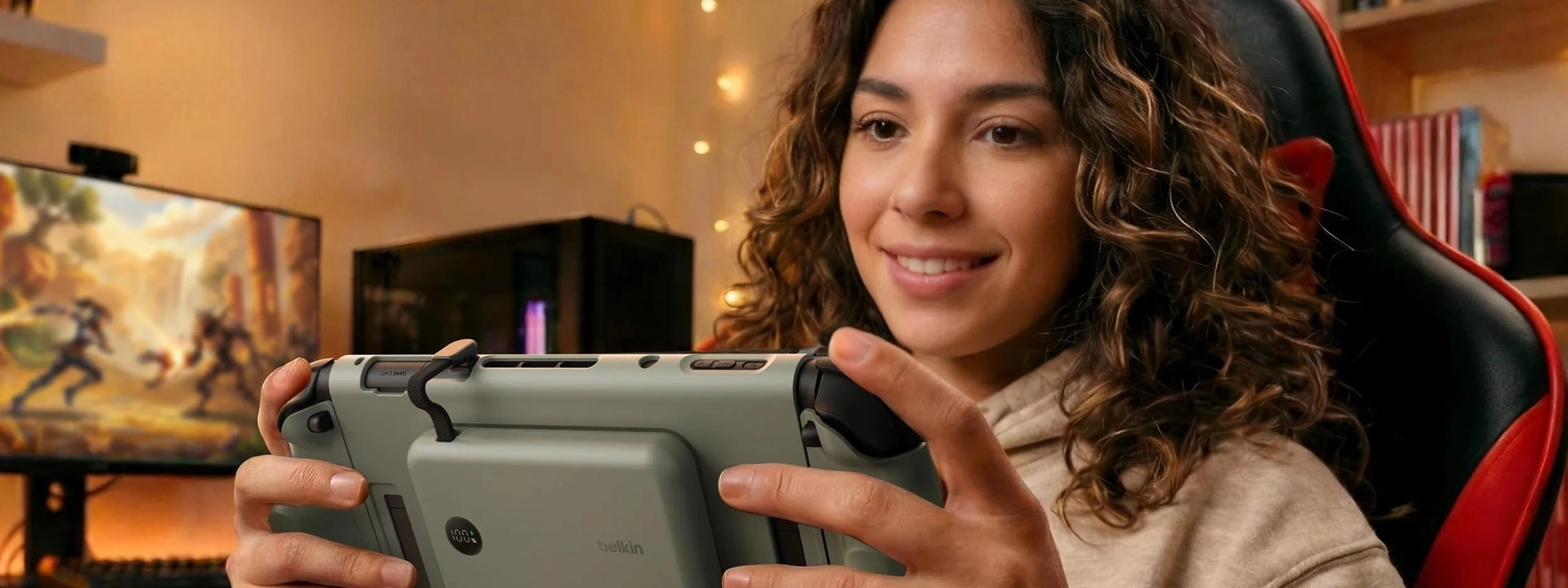 Mehr Akku, mehr Grip: Belkin bringt neues Gaming Charging Grip für die Nintendo Switch 2
